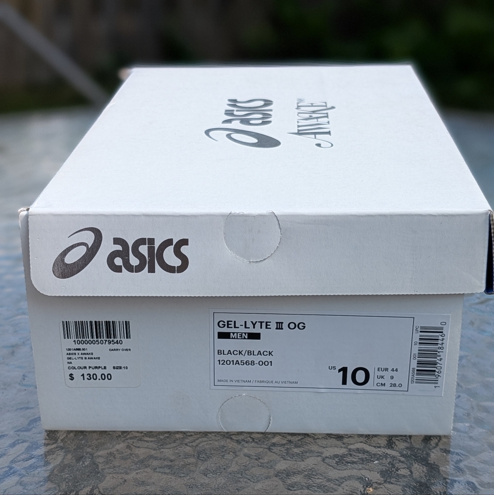 Size 10 - ASICS Awake NY x Gel Lyte 3 Black Pink Hardly Worn No Flaws - Picture 13 of 15
